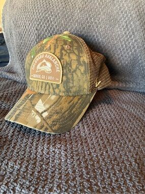 Colorado Avalanche Camo Trucker Hat